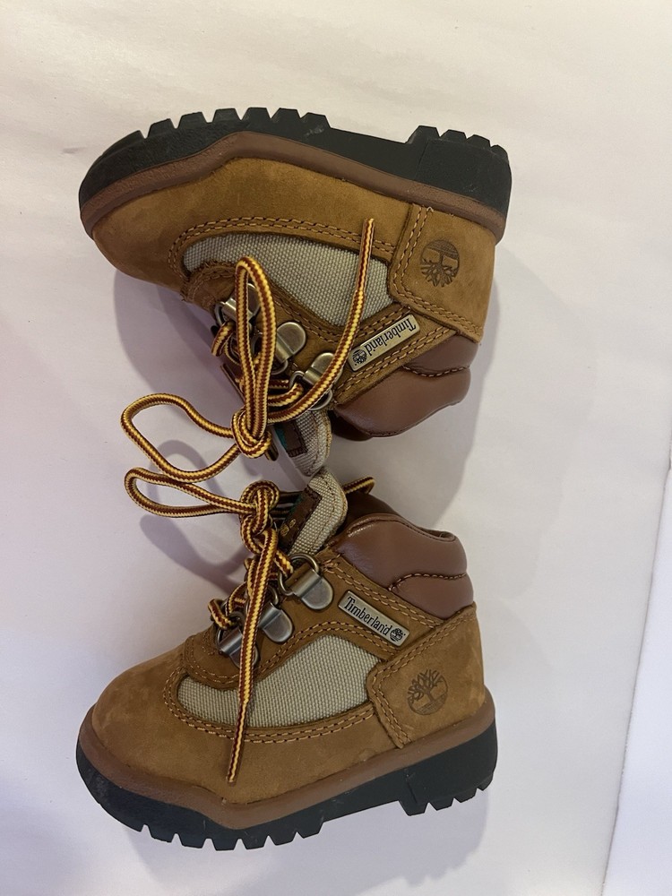 Timberland Toddlers Field Boots Medium Brown size 4