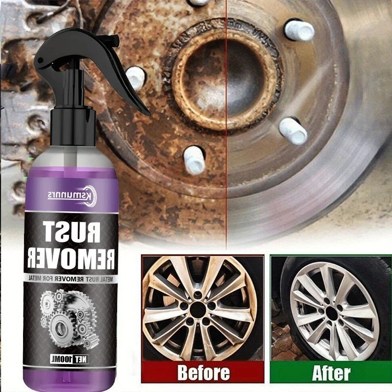 Car Rust Removal Spray Multipurpose Remover Rust Inhibitor Derusting Spray 100ML
