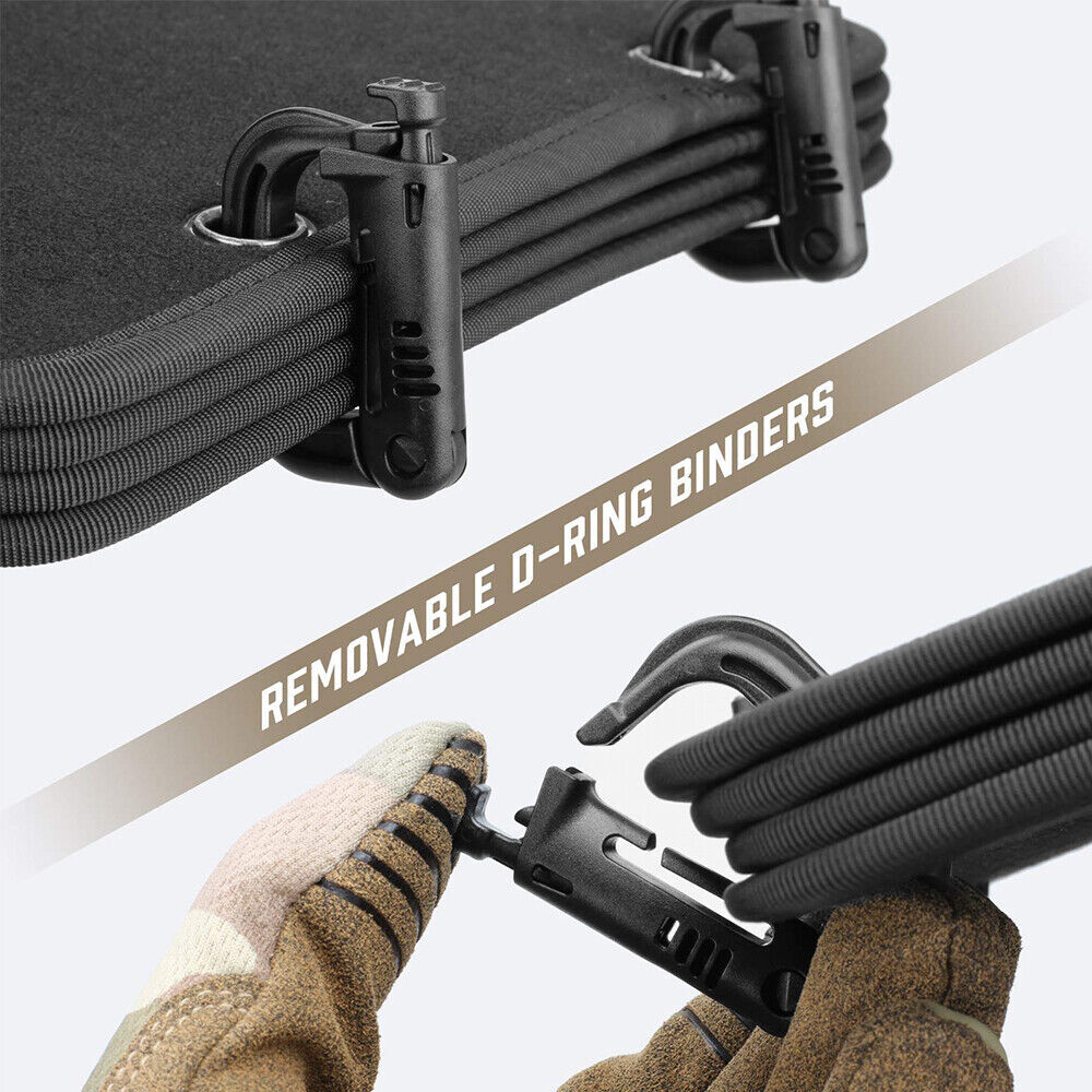 Flip-Page Patch Book Tactical Patch Organizer Display Board with Removable Ring