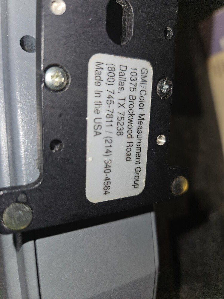 Cosar 202 (200 Series) Reflection Densitometer Graphics Microsystems Inc w/ Case