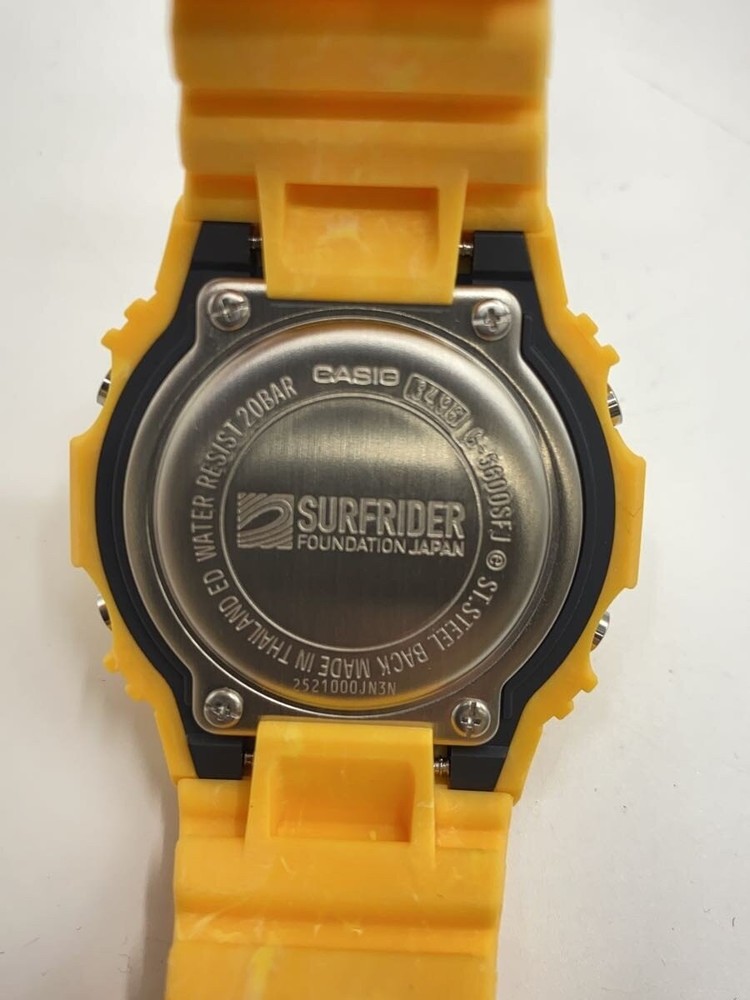 CASIO Solar Watch G SHOCK Digital YLW
