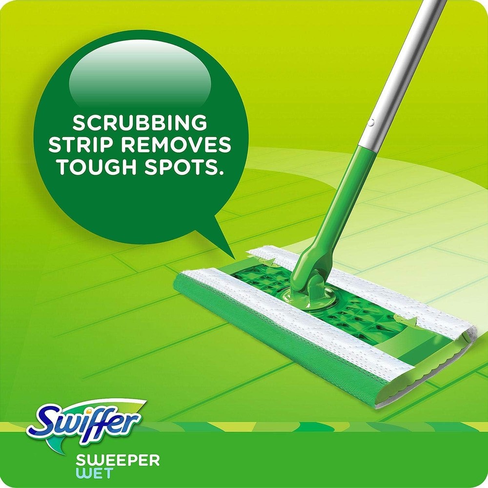 Sweeper Wet Cloth Refill, White