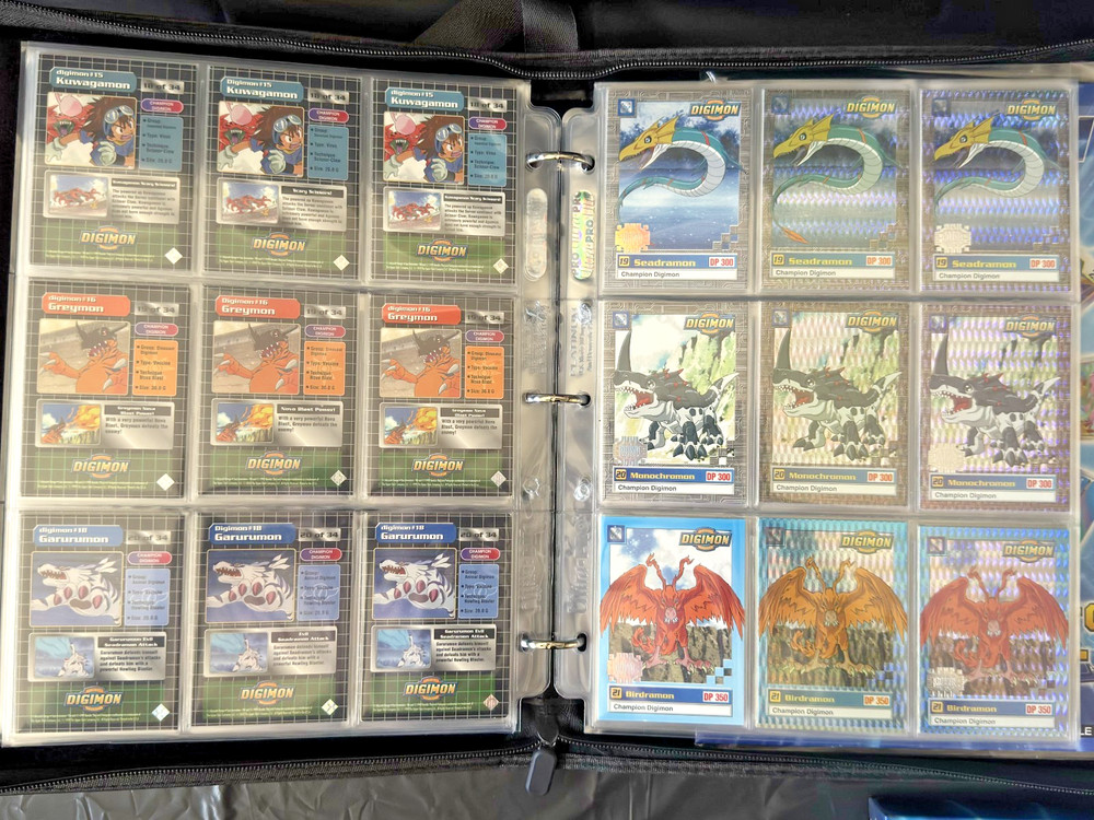 1999 DIGIMON UPPER DECK MASTER SET HOLO SERIES 1+2 PRE-RELEASE+ULTIMATE - 5 SETS