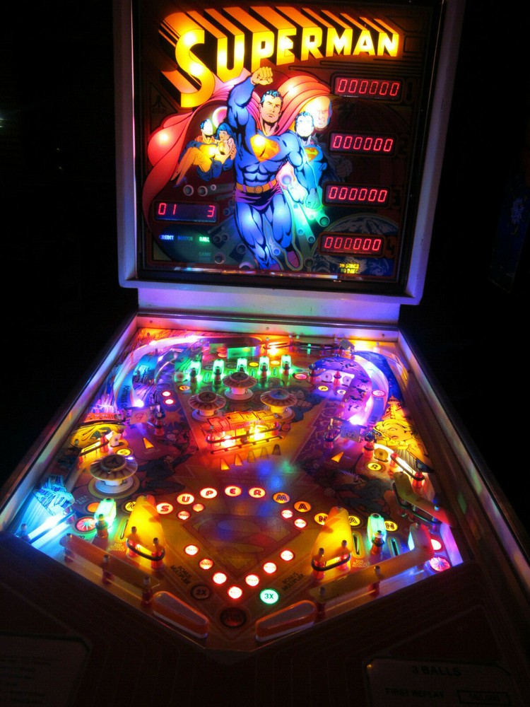 SUPERMAN Complete LED Lighting Kit custom SUPER BRIGHT PINBALL LED KIT