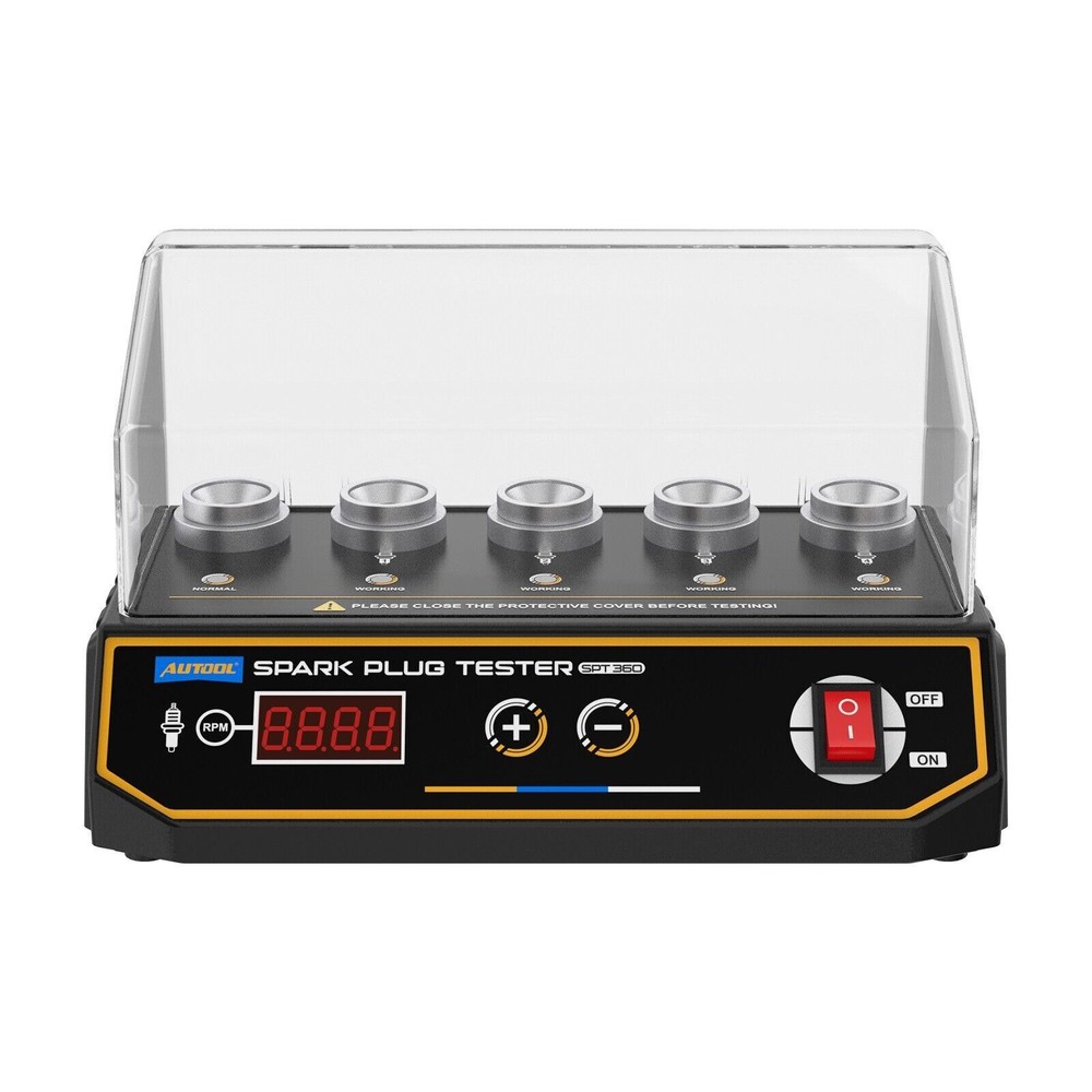 5 Holes Car Spark Plug Tester Analyzer Digital Ignition Tester Height Adjustable
