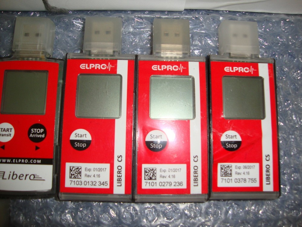 10 units Elpro Libero Cold Chain Temperature Data Logger USB