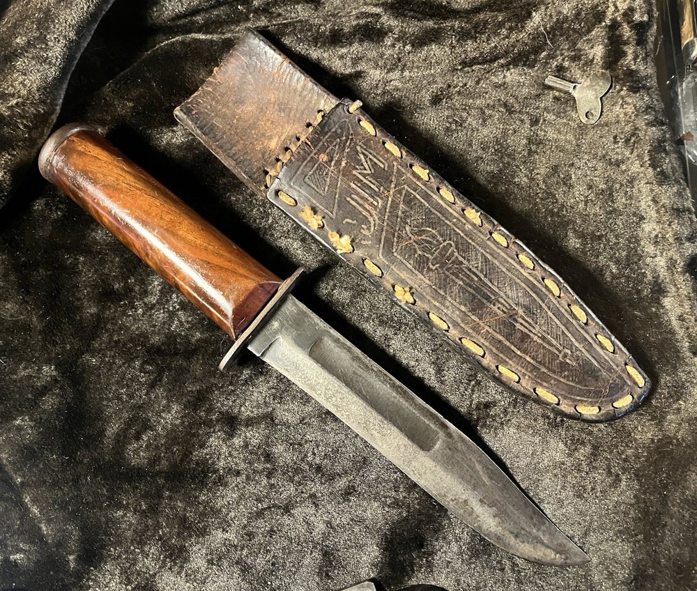 KABAR USMC WW2 KNIFE MK 2 THEATER HANDLE