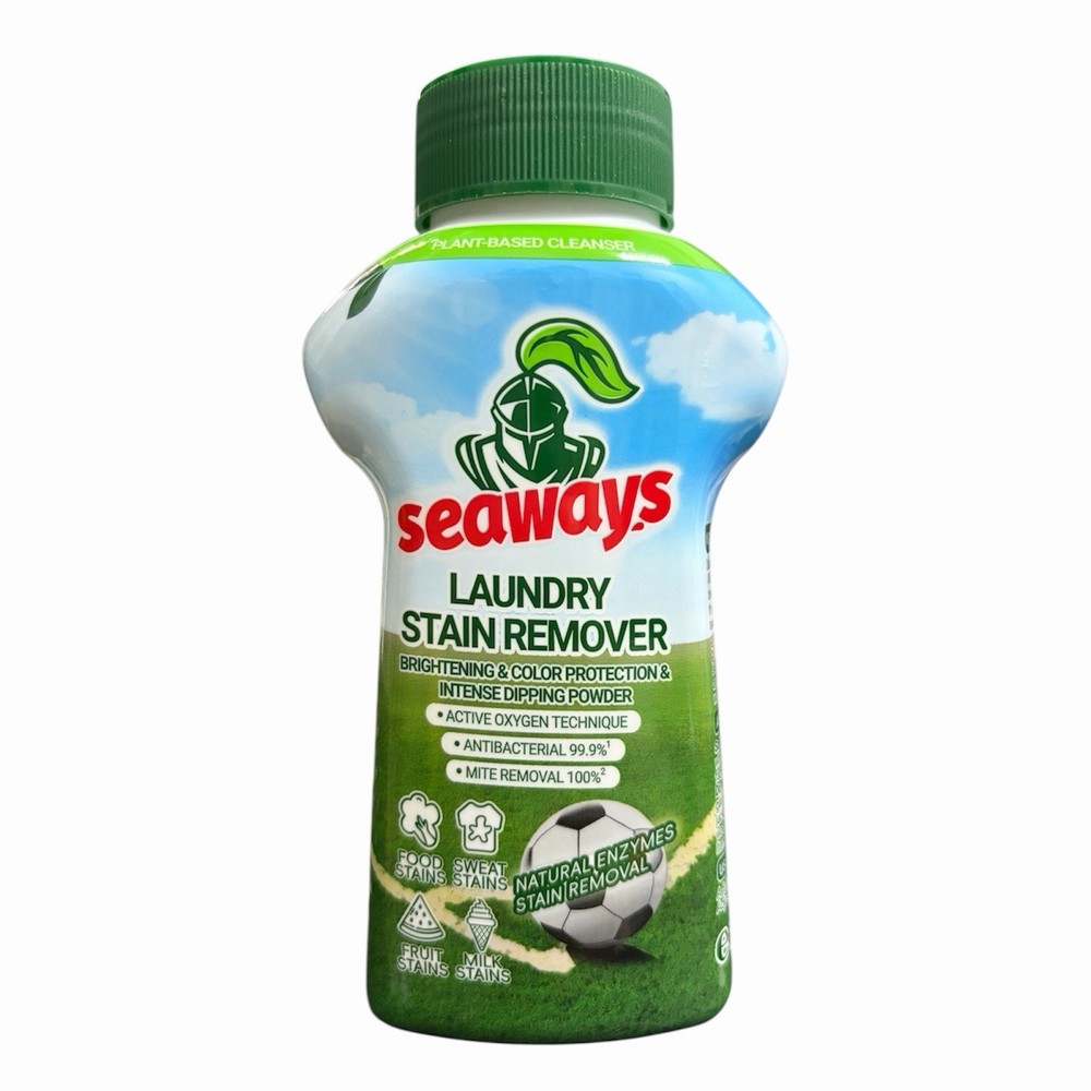 Seaways Laundry Stain Remover Detergent 2-in-1 Active Oxygen Brightening Refresh