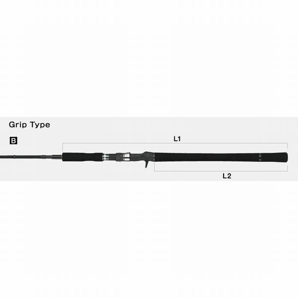 Tailwalk JIGFORCE SSD C604 Baitcasting Rod