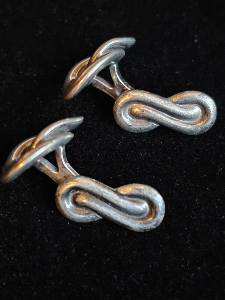 Antique Cufflinks 835 Silver.. German?