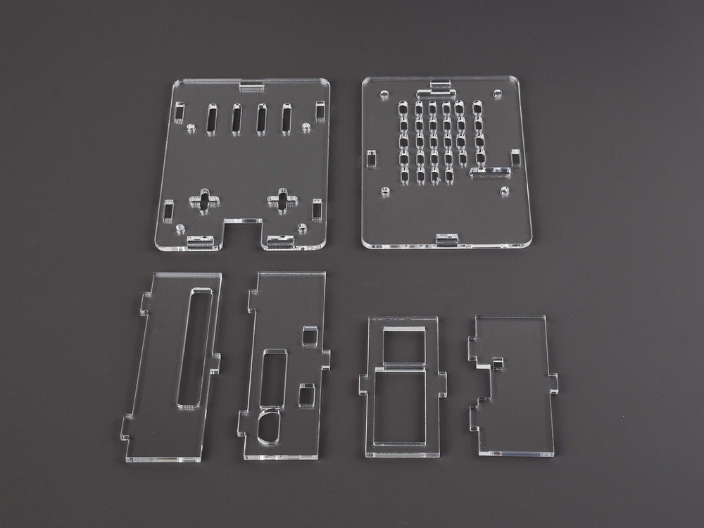 Waveshare Clear Acrylic Case for Raspberry Pi 5 installing Active Cooler