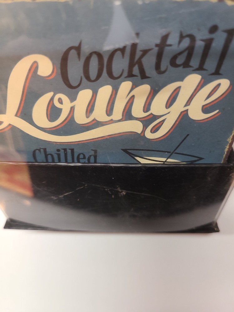 Retro Cocktail Lounge Coasters, 12 count, New