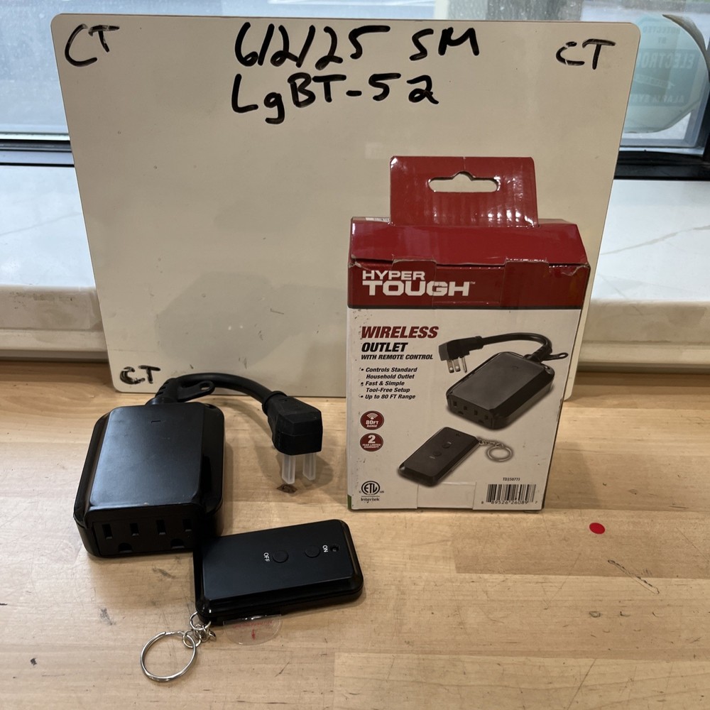 Hyper Tough Wireless Outlet TD35238G