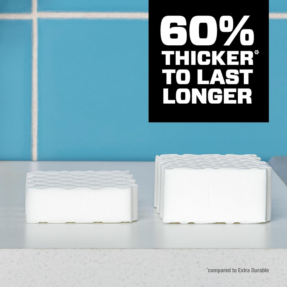 Magic Eraser Ultra Thick Multi Purpose Cleaner, Magic Eraser Sponge Multi Surfac