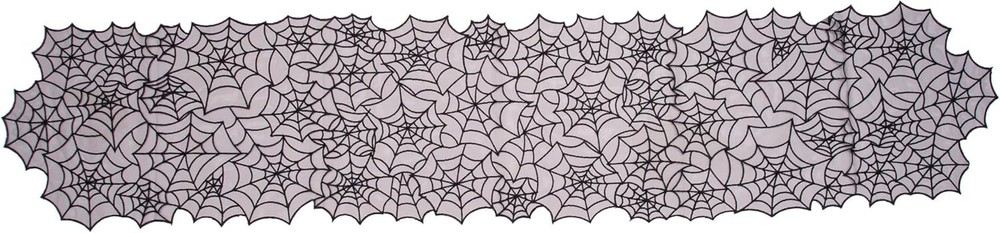 C&F Home Table Runner, Spider Web (C842662667A)