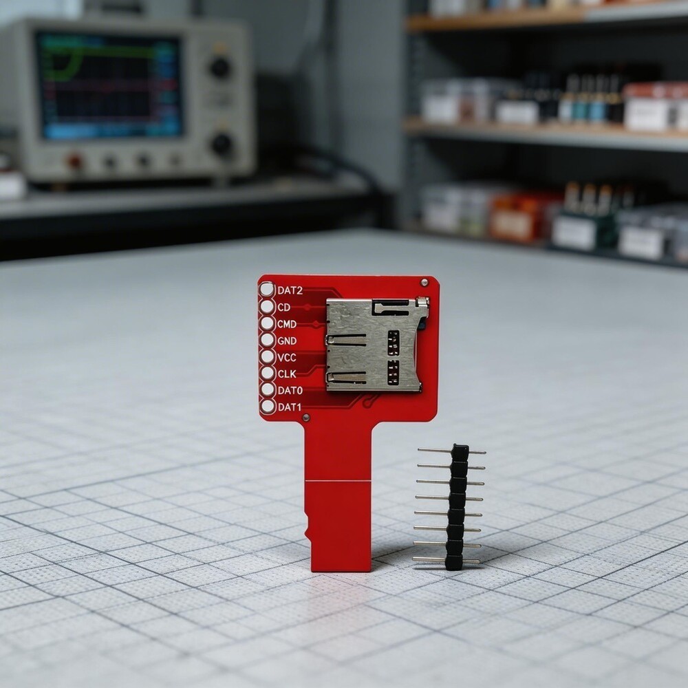 10 pcs Red PCB TF Card Adapter Board For FOR SPI MP3 Storage Interface