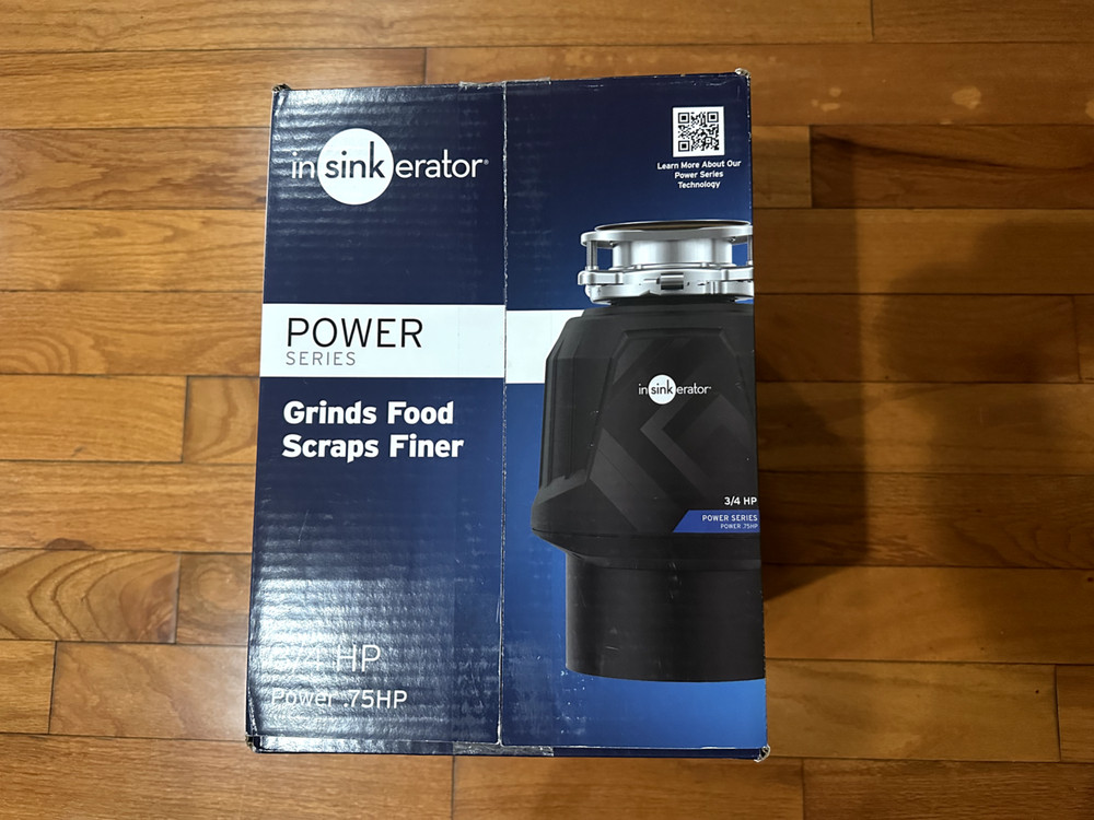Insinkerator Power .75hp 3/4hp Garbage Disposal, Power Series EZ Connect "NEW"