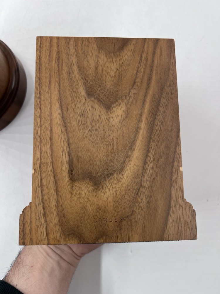David Linley Wooden Book Ends
