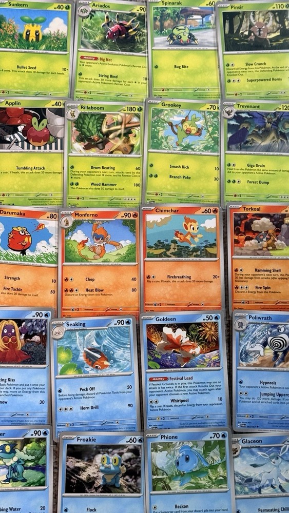 Twilight Masquerade Pokemon Master Set Starter Base 140 Cards