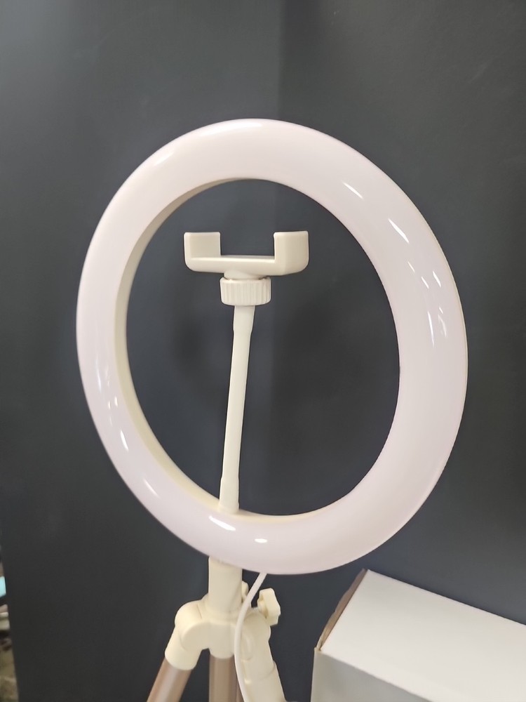 Ring Light with Tripod - heyday Stone White,