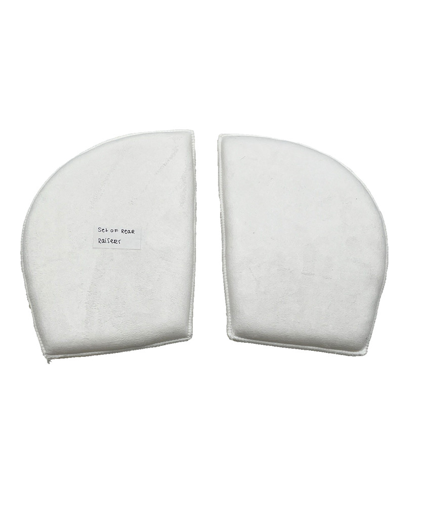 Saddle Foam Rear Riser Inserts – Pair | Half Pad Inserts | White | New