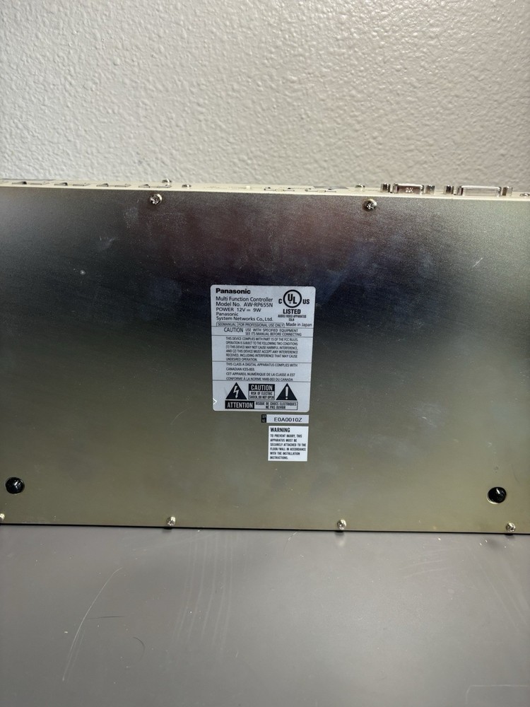 Panasonic AW-RP655 Multi-Function Controller