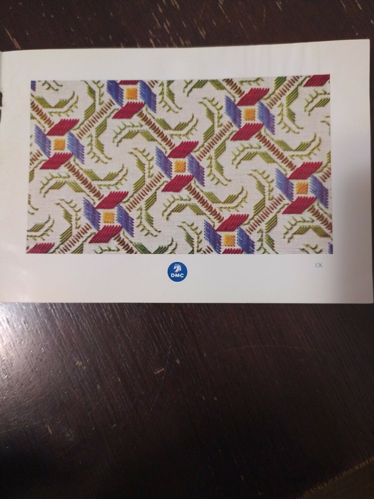 Embroidery Pattern Booklet 7th Series Library D.M.C