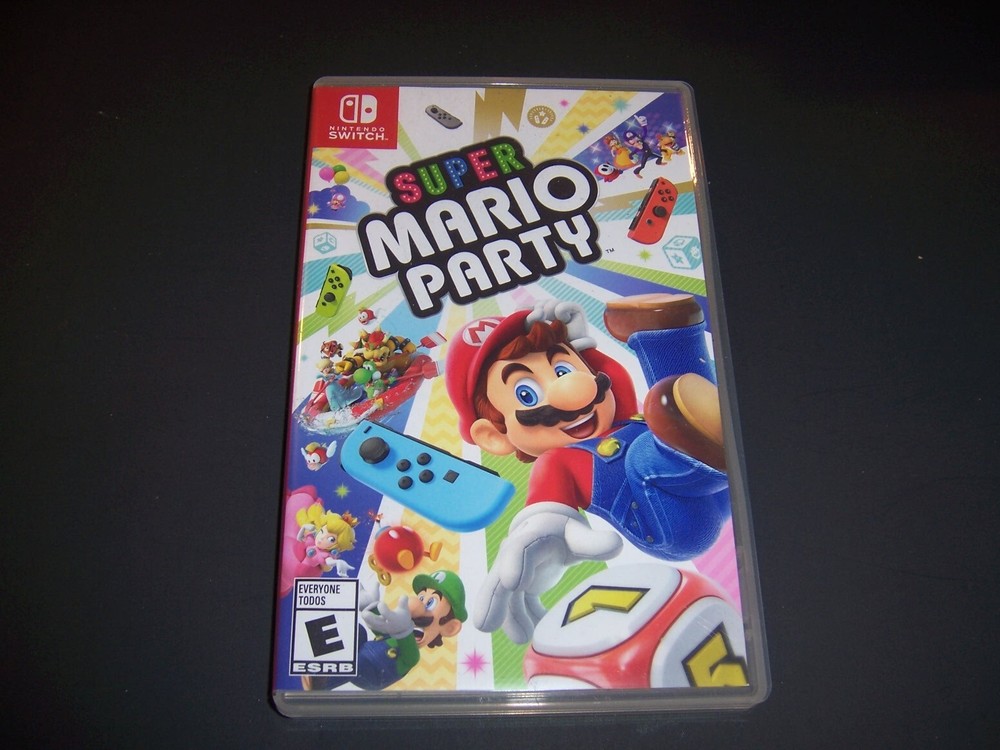Replacement Case ONLY Super Mario Party  Nintendo Switch Box UAE Version