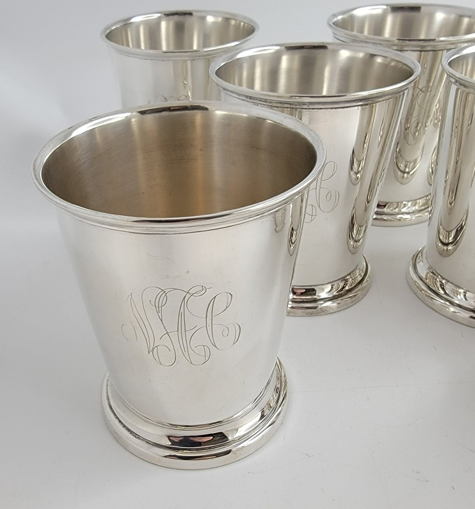 Poole Sterling Silver Mint Julep Cups