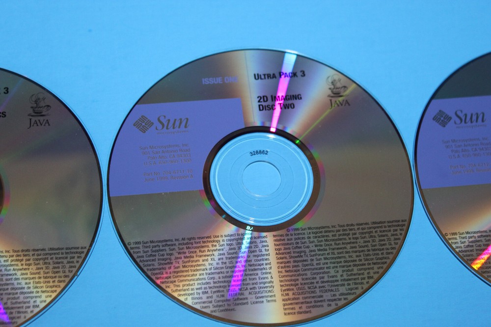 Sun Microsystems Ultra Pack 3D Graphics 2D Imaging & Digital Media Software