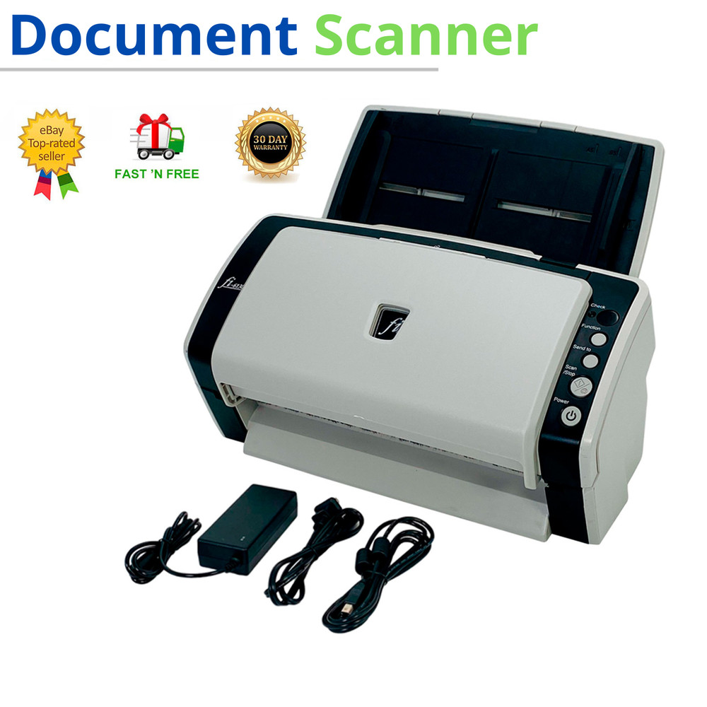 Business Office Work Education Duplex High-Speed Document Scanner w/Bundle
