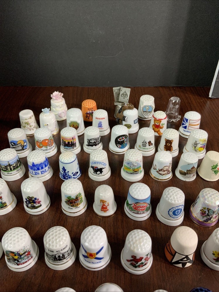Lot of 52 Thimbles