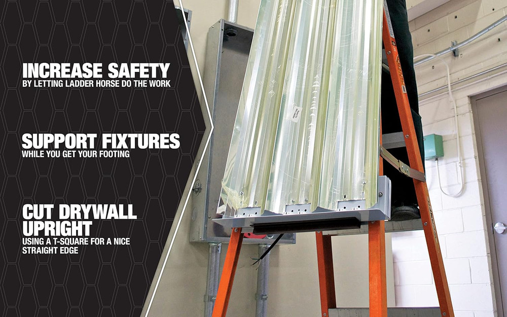 MLH Ladder Horse Universal Ladder Support Tool