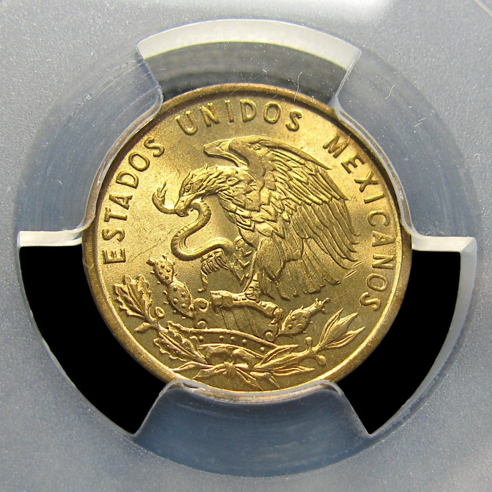 1954-Mo 1 Cent Mexico Sanchez Collection MS-65 PCGS #732C