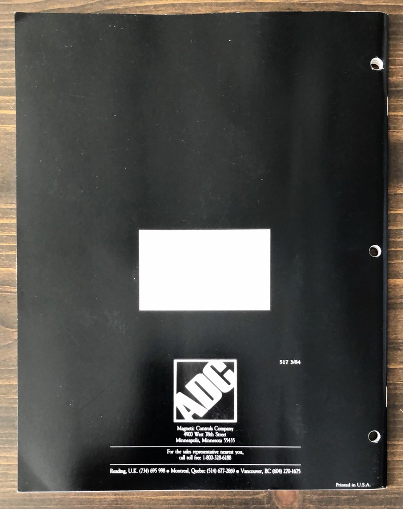 ADC - Network Control Products Catalog (1984)