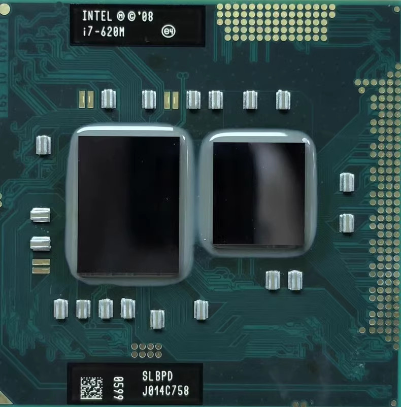 Intel Core i7-620M 2.66GHz 4M Dual Core Processor SLBPD CPU Socket G1 For Laptop