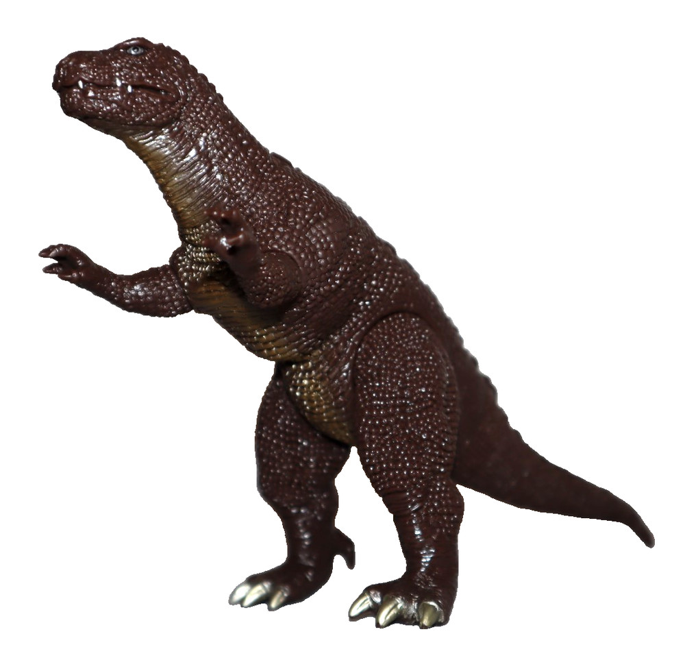 GODZILLASAURUS BANDAI JAPAN FIGURE 2004 MEMORIAL BOX VERSION GODZILLA SOFUBI