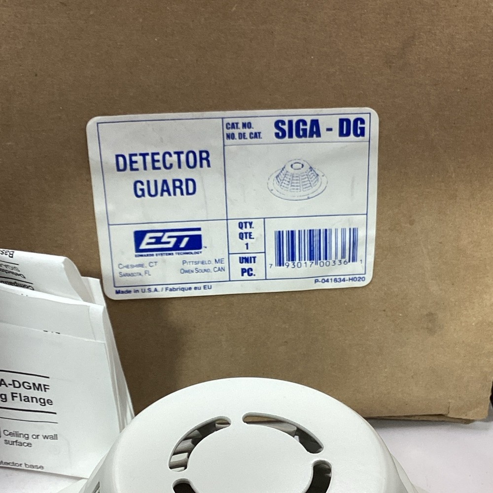 Edwards EST SIGA-DG Detector Guard NEW