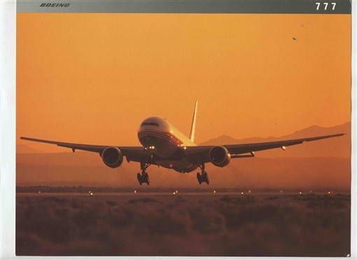 Boeing 777 Principal Characteristics & More Effective & Efficient Flight Deck