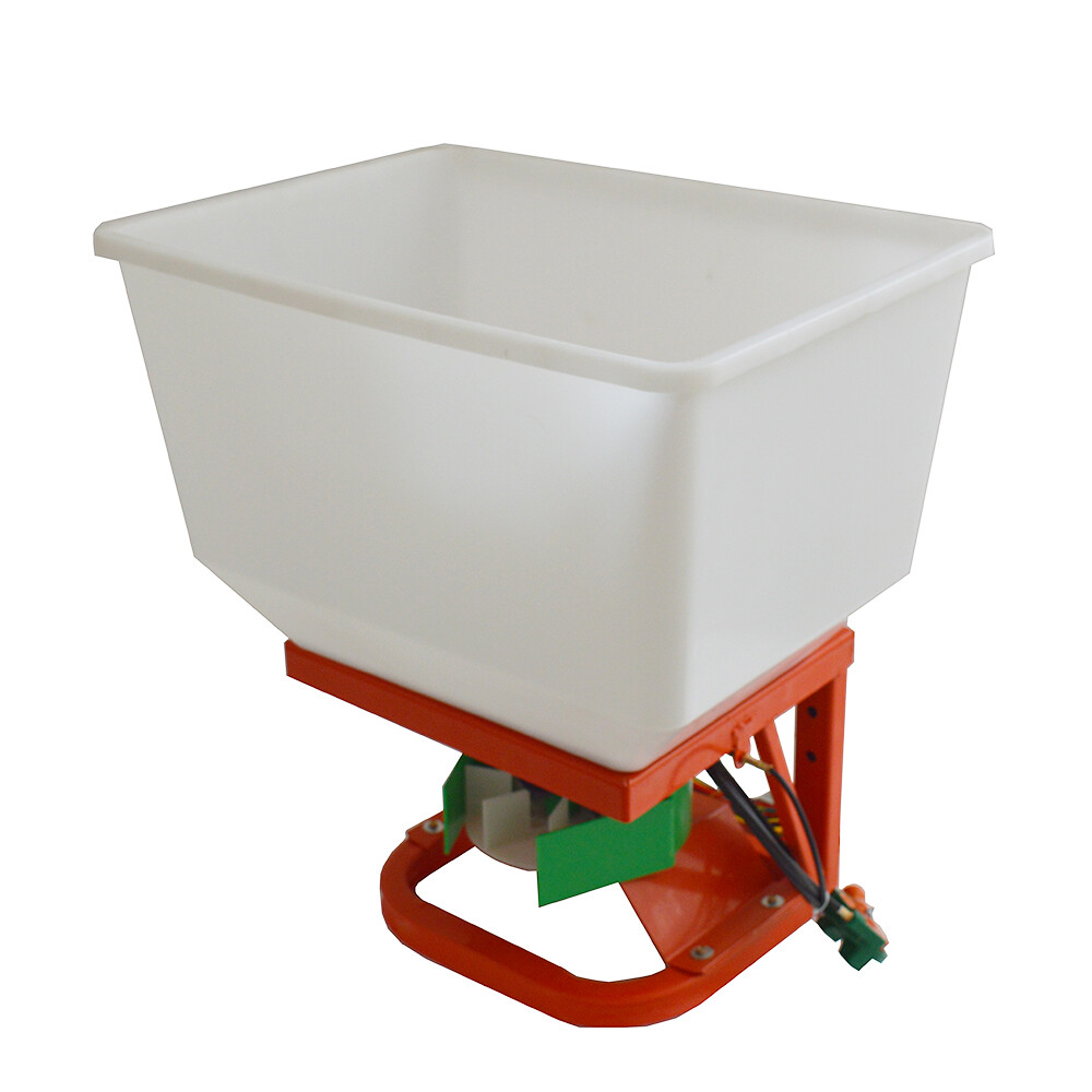 Seed Fertilizer Broadcast Tool Tractor Front Spreading Hopper Capacity 120Kg