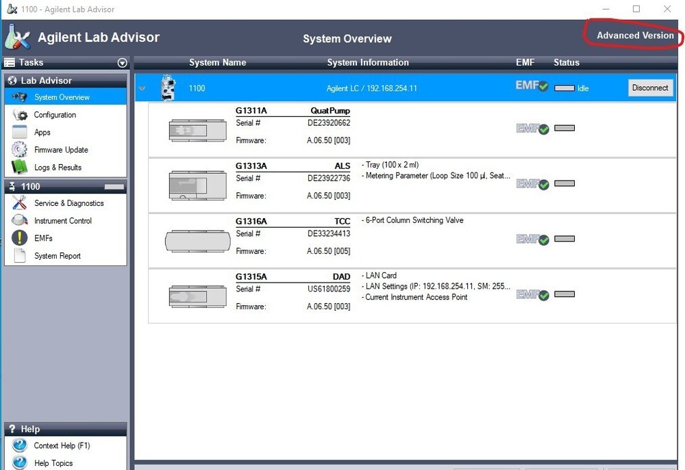 Agilent Open Lab software C01.07 on Win10 PC, SSD, 3D, LC, UHPLC, TESTED