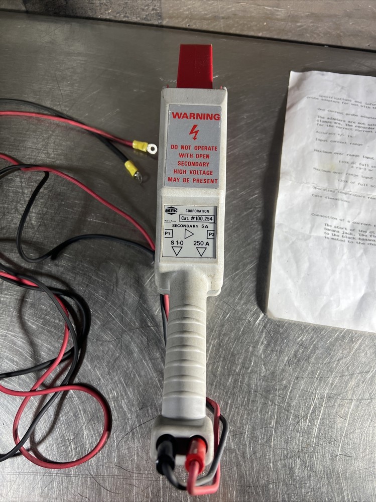 AEMC High Voltage Amp Clamp 100.254