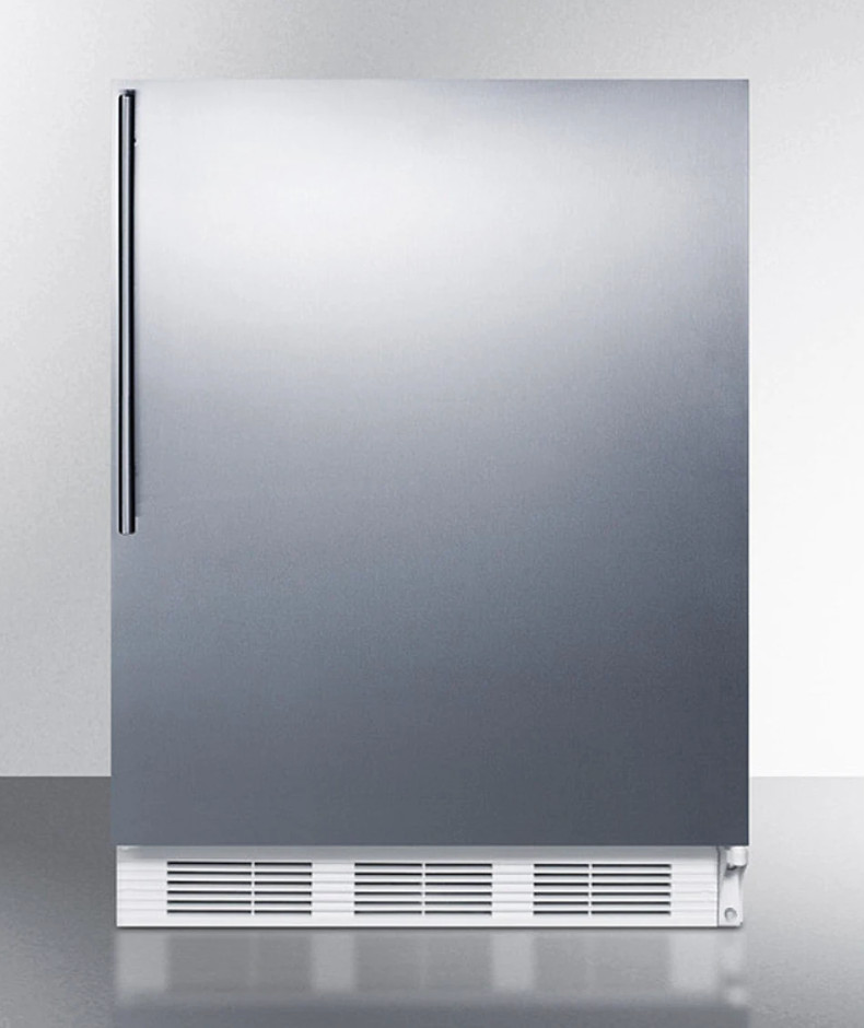 Summit AccuCold 24" Right Hinge Built-in Compact Refrigerator - FF6WBISSHVADA
