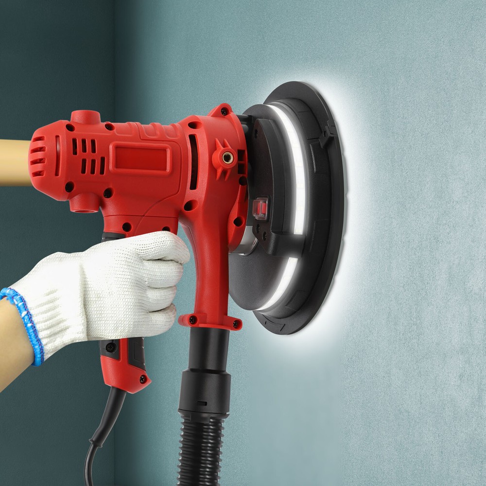 1200W Variable Speed Electric Drywall Sander with LED Light Strip