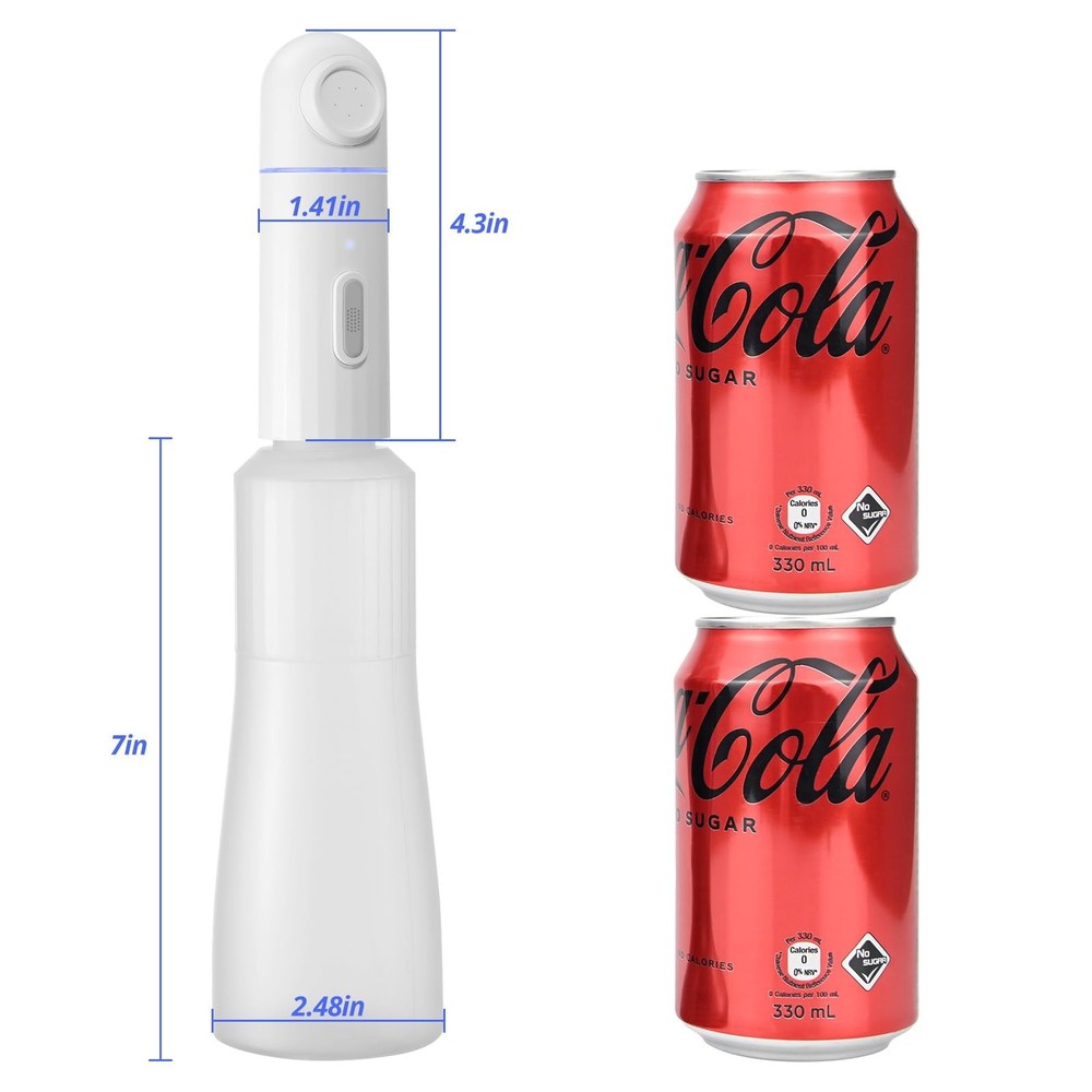 Automatic Enema Douches Anal Douche Kit Vaginal Cleaner White