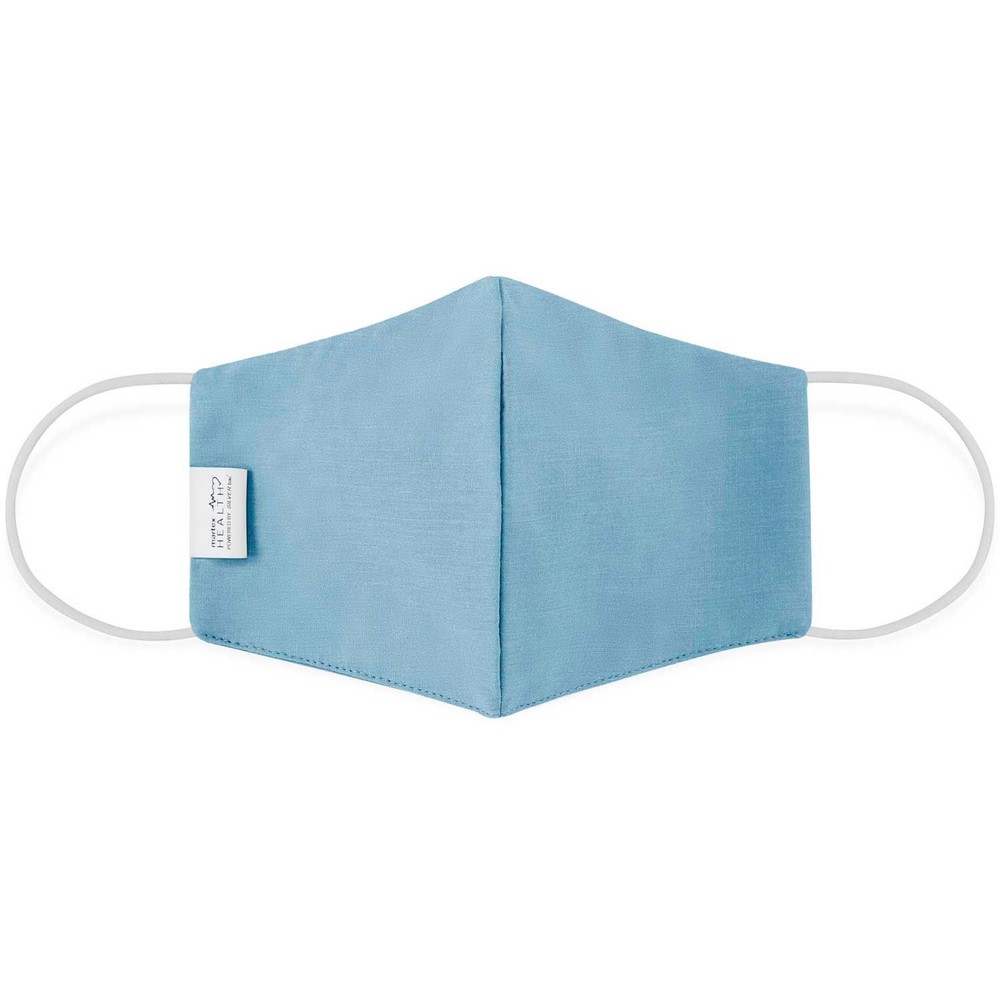 Reusable/Washable 2-Layer Contour Fabric Face Mask Blue Small 10/Bag