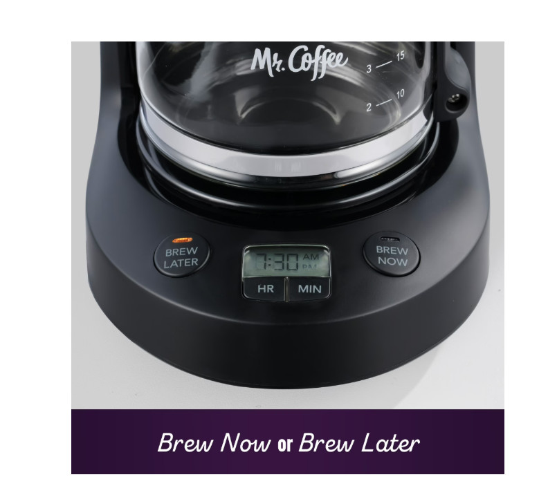 Mr. Coffee 5-Cup Programmable Coffee Maker
