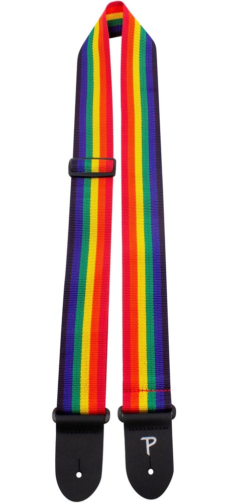 Perri's 2" Nylon Guitar Strap Rainbow