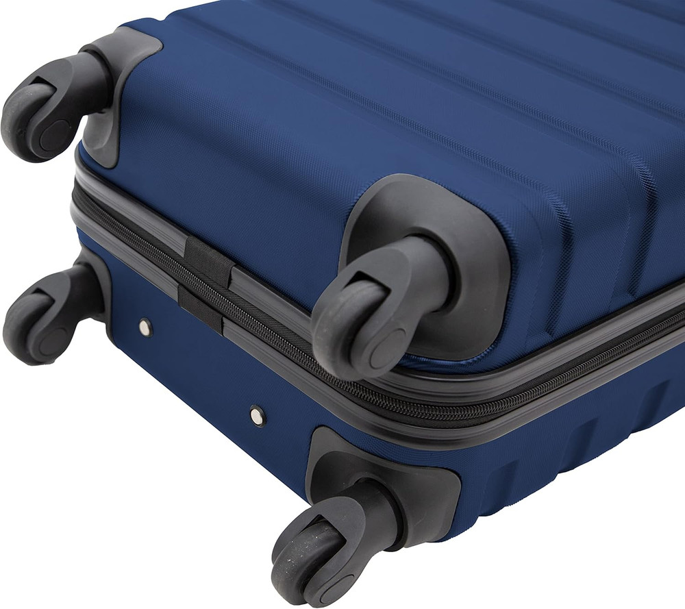 Harper Luggage, Blue, 22-Inch Carry-On