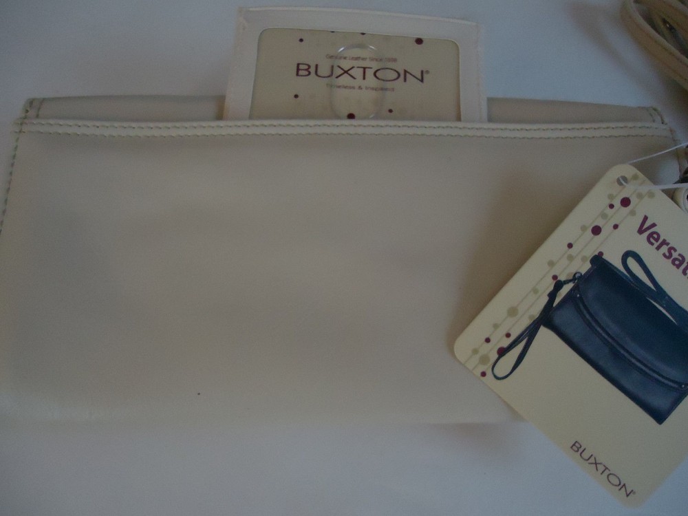 Buxton Atlantis Versatile Shoulder Strap Bag, Bone